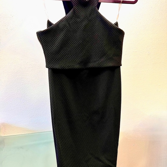 Nookie Black Sexy Cropped Knit Top and Pencil Skirt in size 10 - Picture 7 of 8